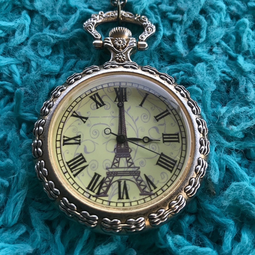 Vintage watch necklace